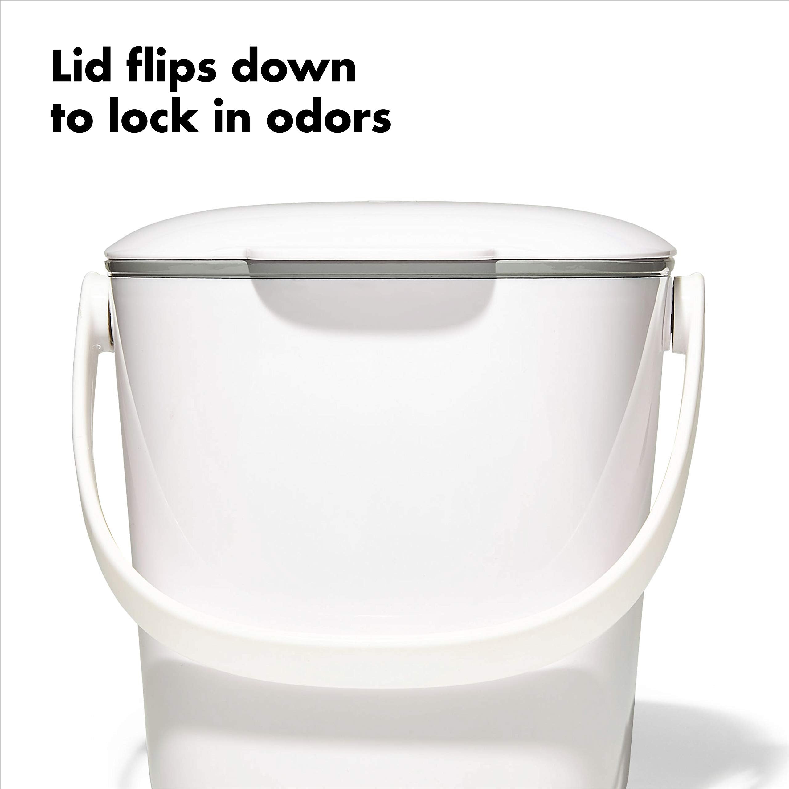 OXO Good Grips smooth interior walls for easy cleaning and no residue