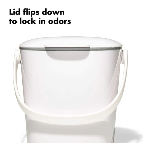 OXO Good Grips smooth interior walls for easy cleaning and no residue