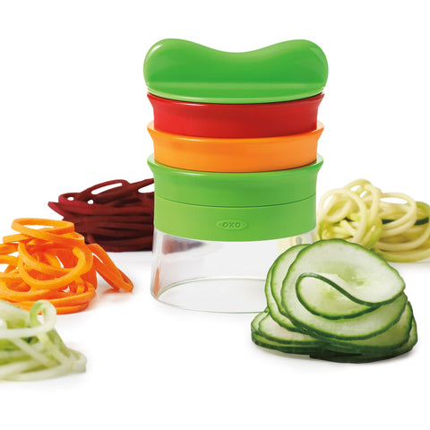 OXO Good Grips food holder detail protecting fingers and securing produce