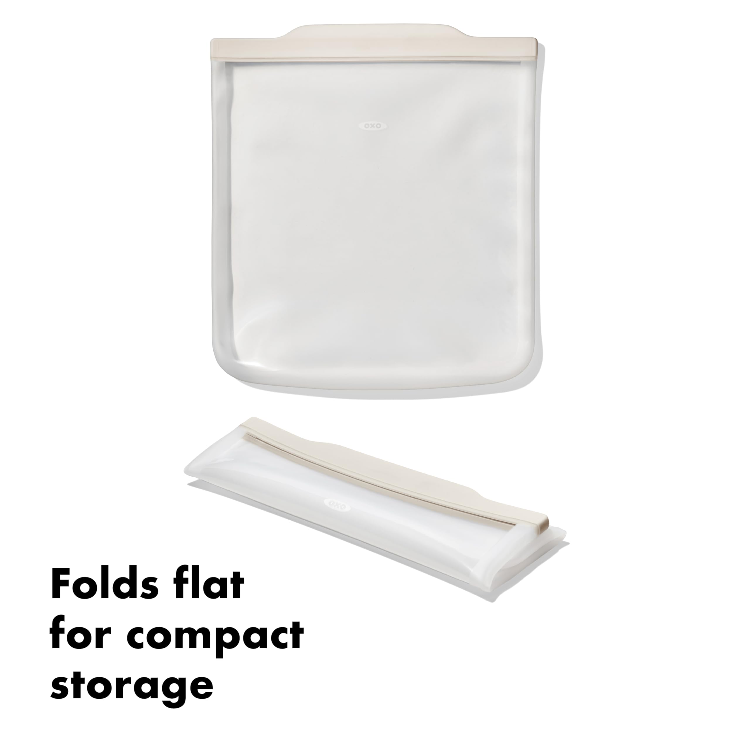 OXO Good Grips bag in dishwasher rack showing effortless cleaning convenience