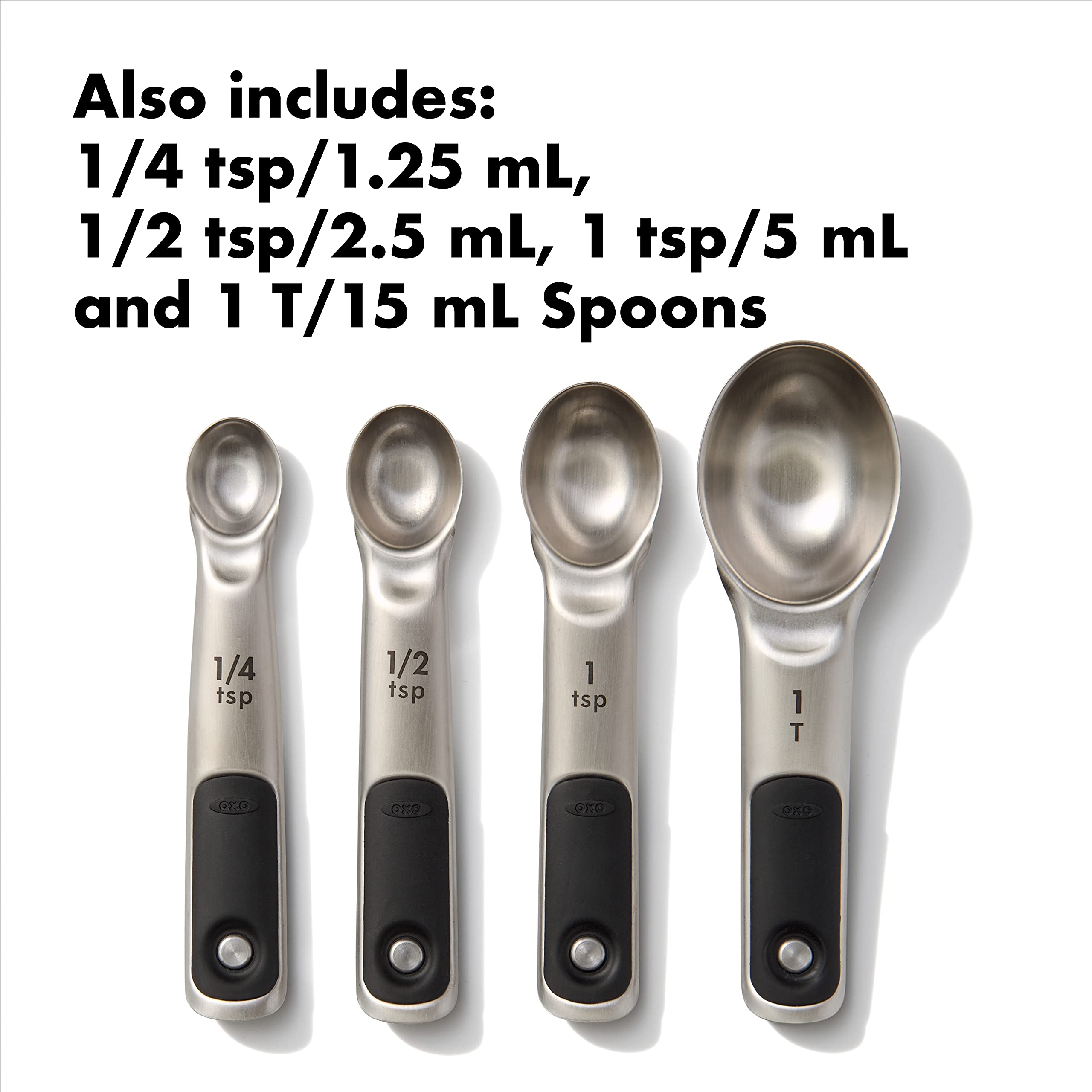 OXO Good Grips soft handle texture detail for comfortable non-slip grip