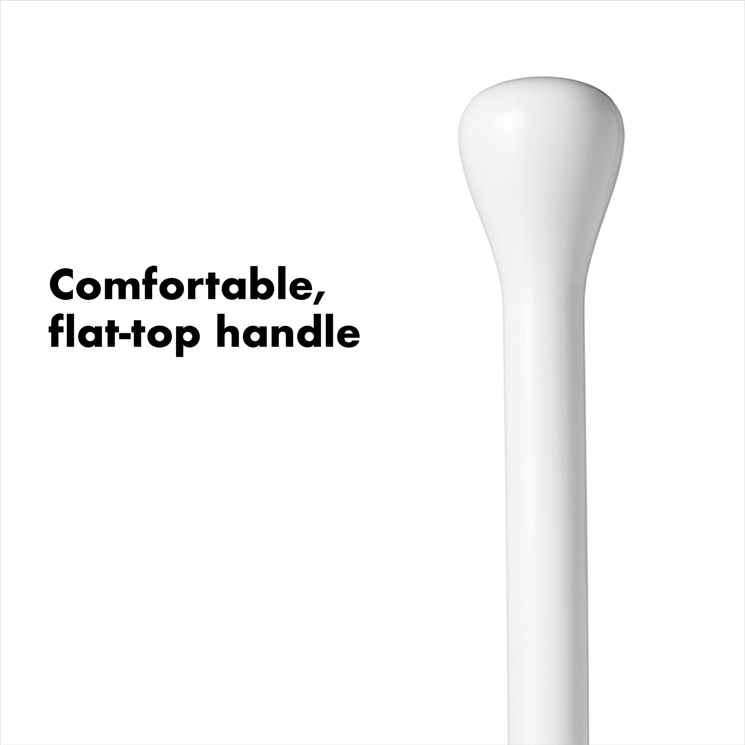 OXO Good Grips placed next to toilet for discreet, compact storage