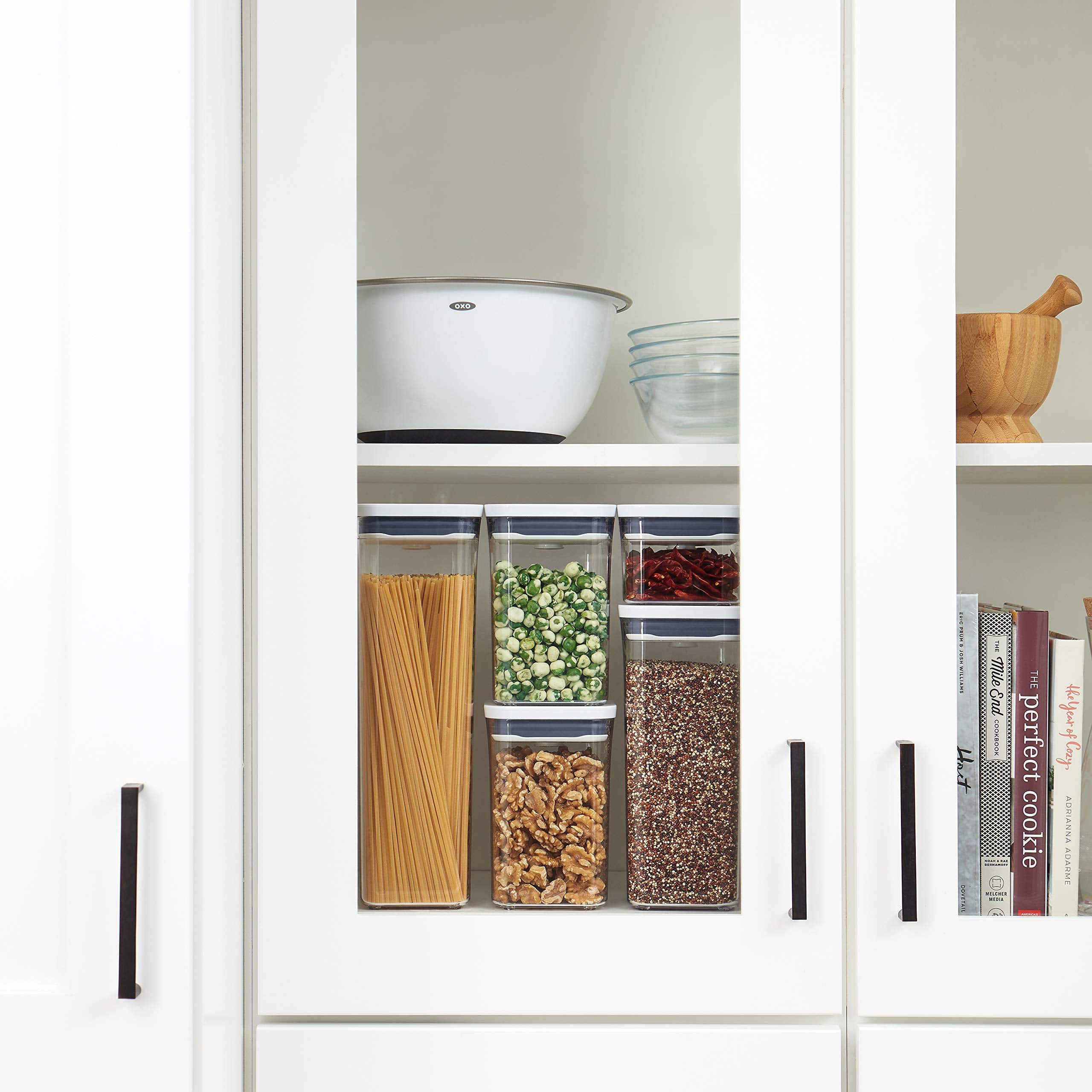 OXO Good Grips lid handle view demonstrating easy opening and carrying