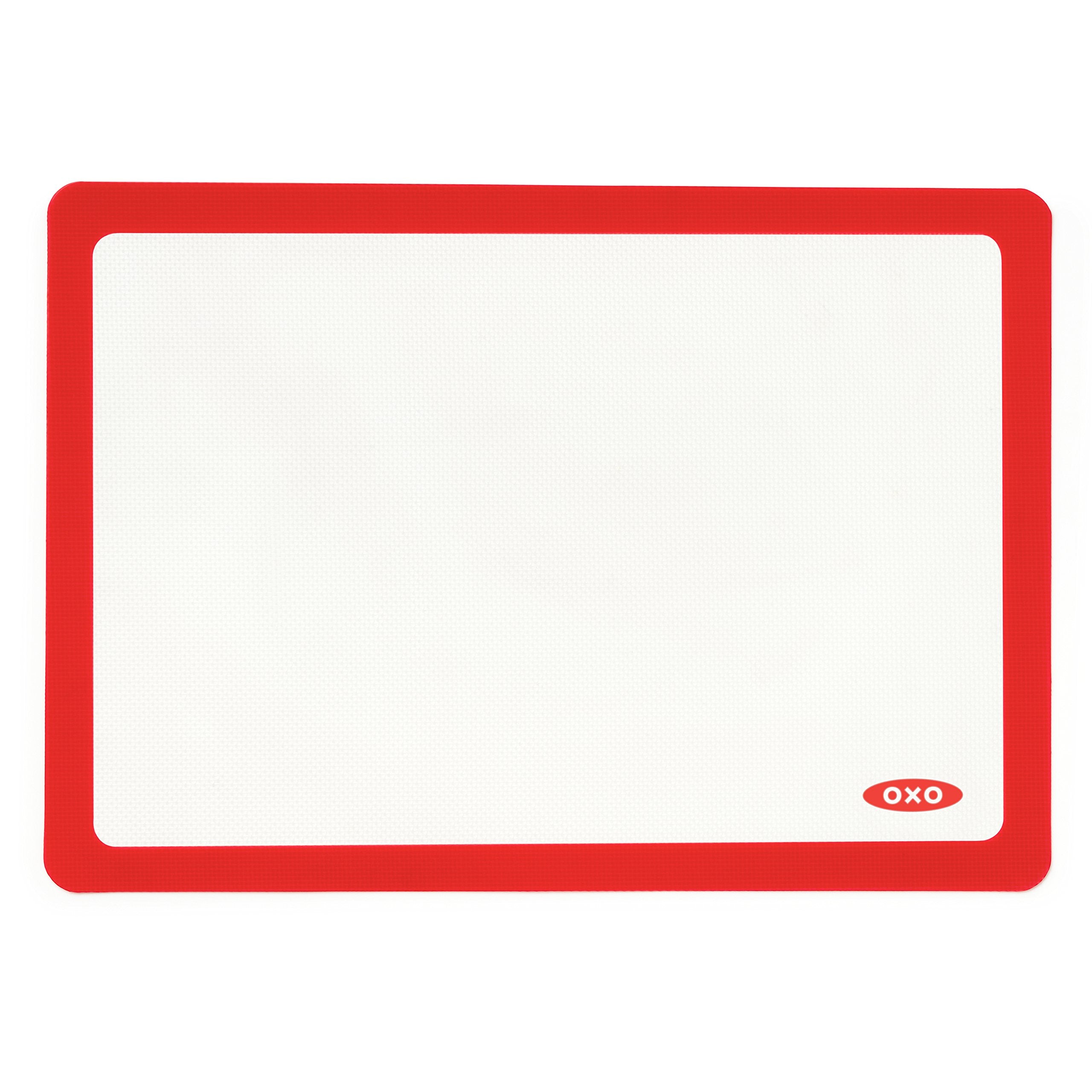 OXO Good Grips mat rolled for compact storage and space saving in cabinet