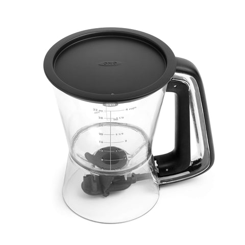 OXO Good Grips wide top opening for mess-free filling and easy access