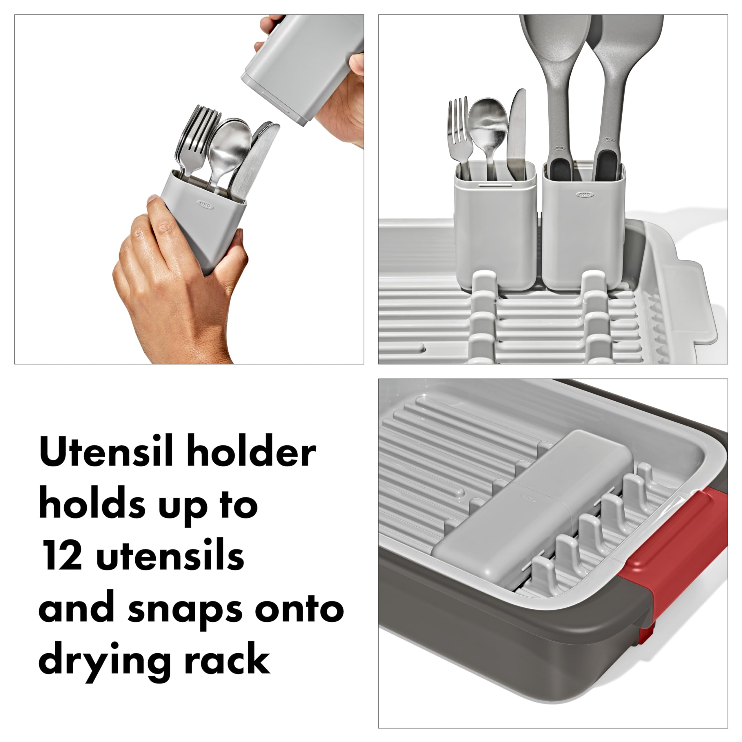 OXO system set up at a campsite sink demonstrating easy outdoor use