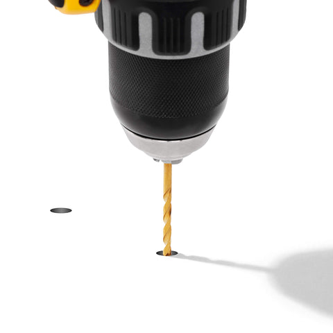 OXO packaging photo with included screws and anchors for simple installation