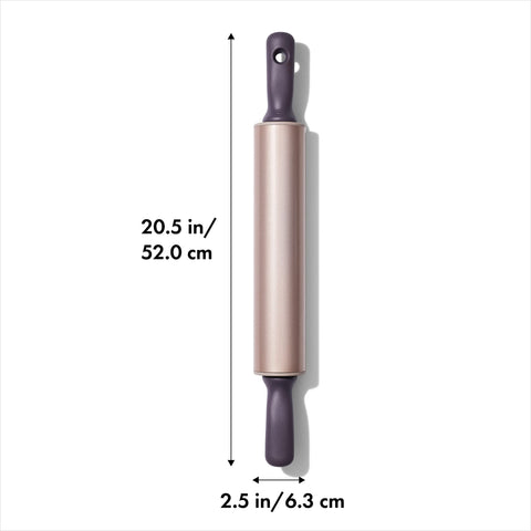 OXO close-up of ILAG non-stick surface for smoother dough release benefit