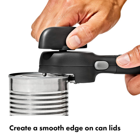 OXO soft grip handle close-up demonstrating comfortable non-slip hold