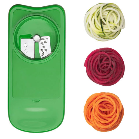 OXO stacked blades stored inside container acting as lid to save space