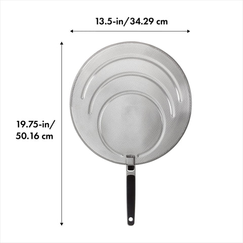 OXO Good Grips folded handle demonstrating compact storage benefit