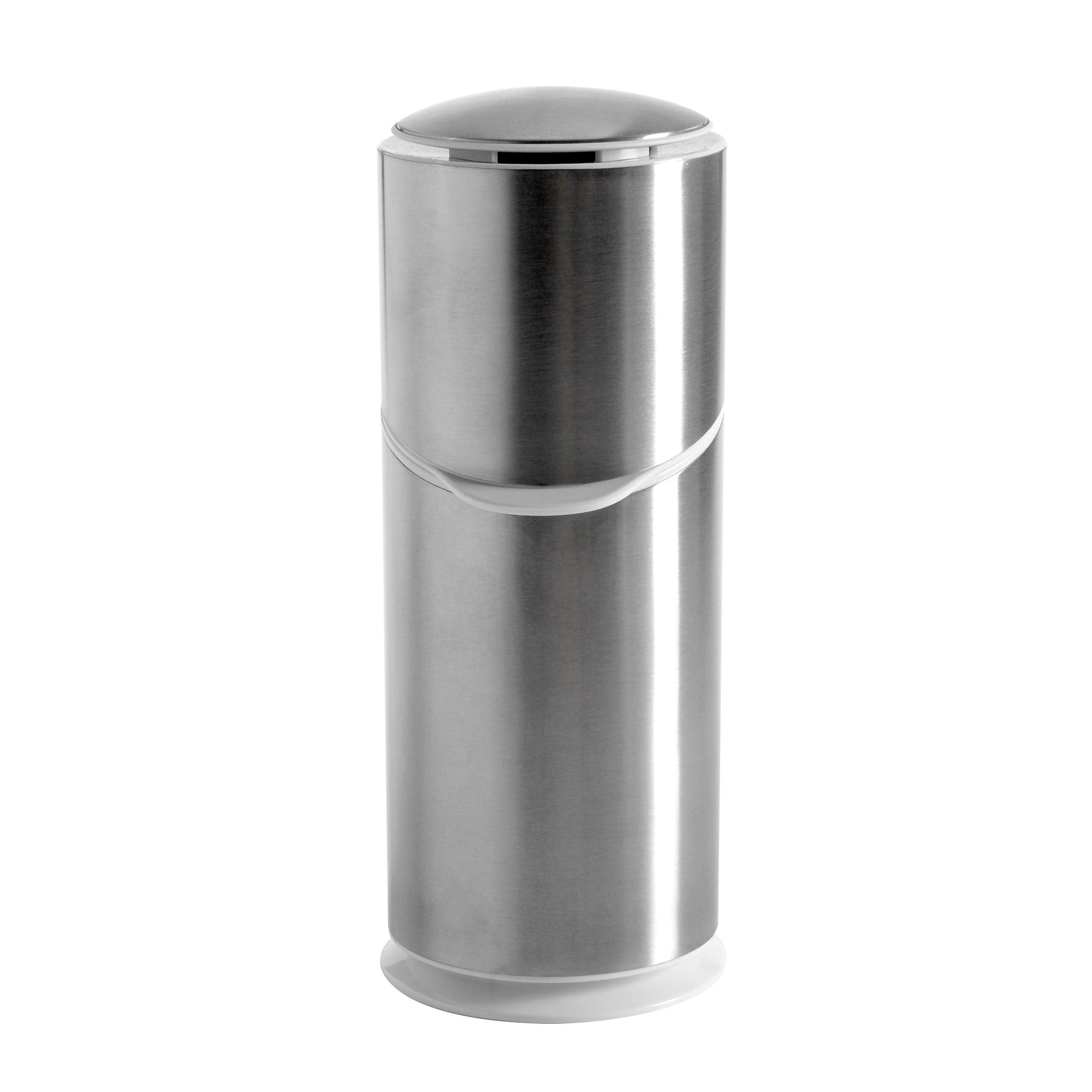 OXO brushed stainless finish close-up highlighting rust resistance and sleek texture