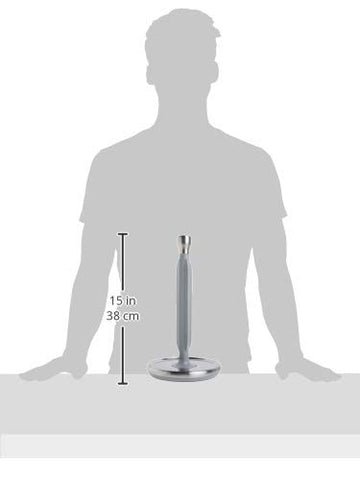 OXO Good Grips raised lip and post detail, keeps roll contained during pulls