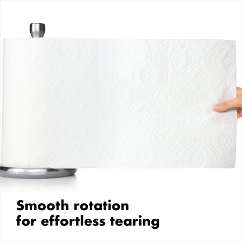 OXO Good Grips weighted base close-up, non-slip stability for one-handed tearing