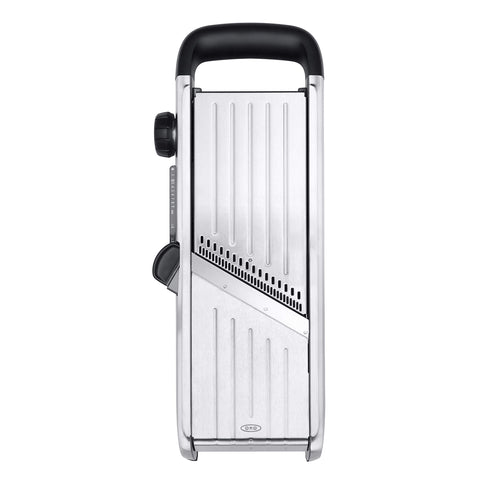 OXO folded profile demonstrating compact storage and space saving