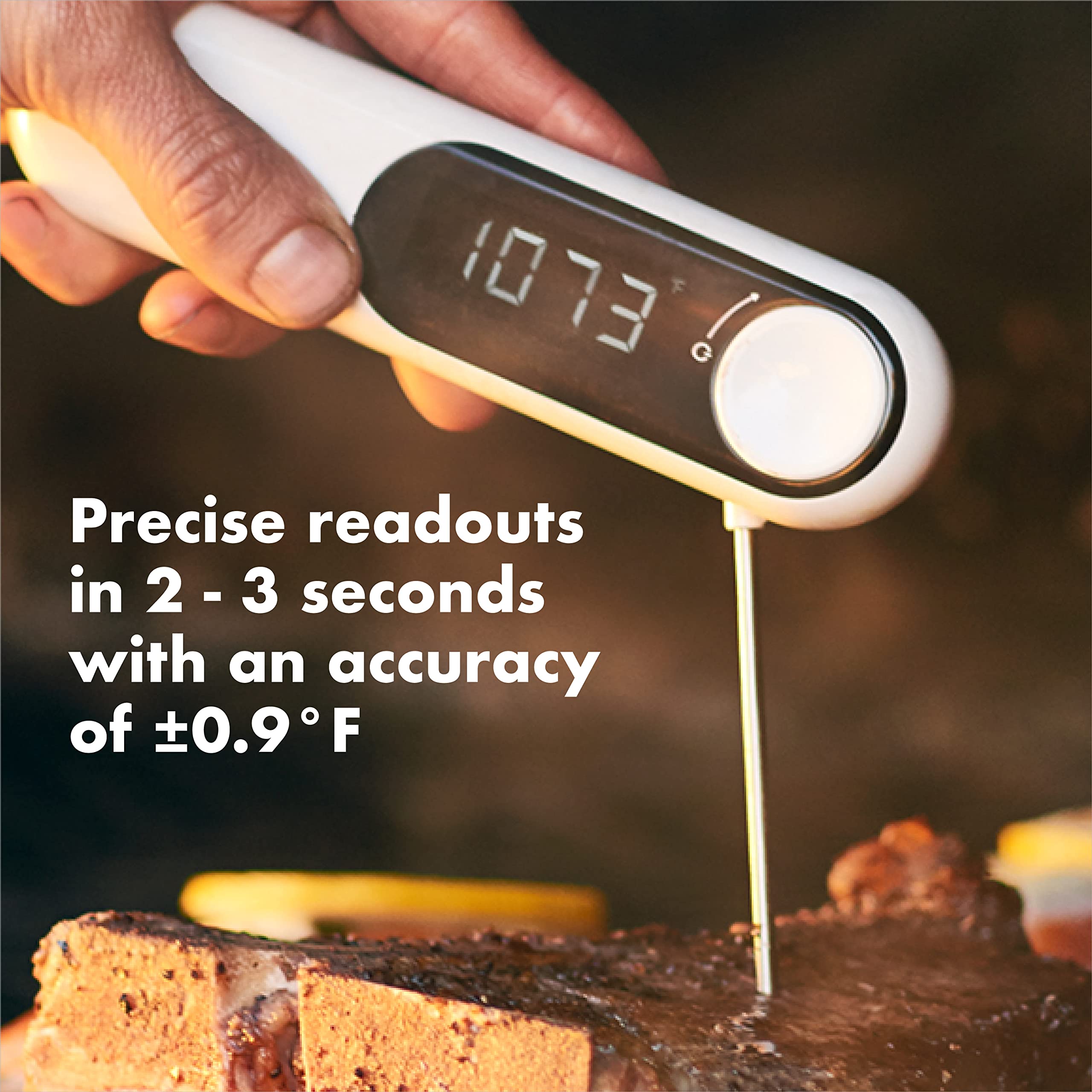 OXO Good Grips rotating probe detail demonstrating ambidextrous use benefit