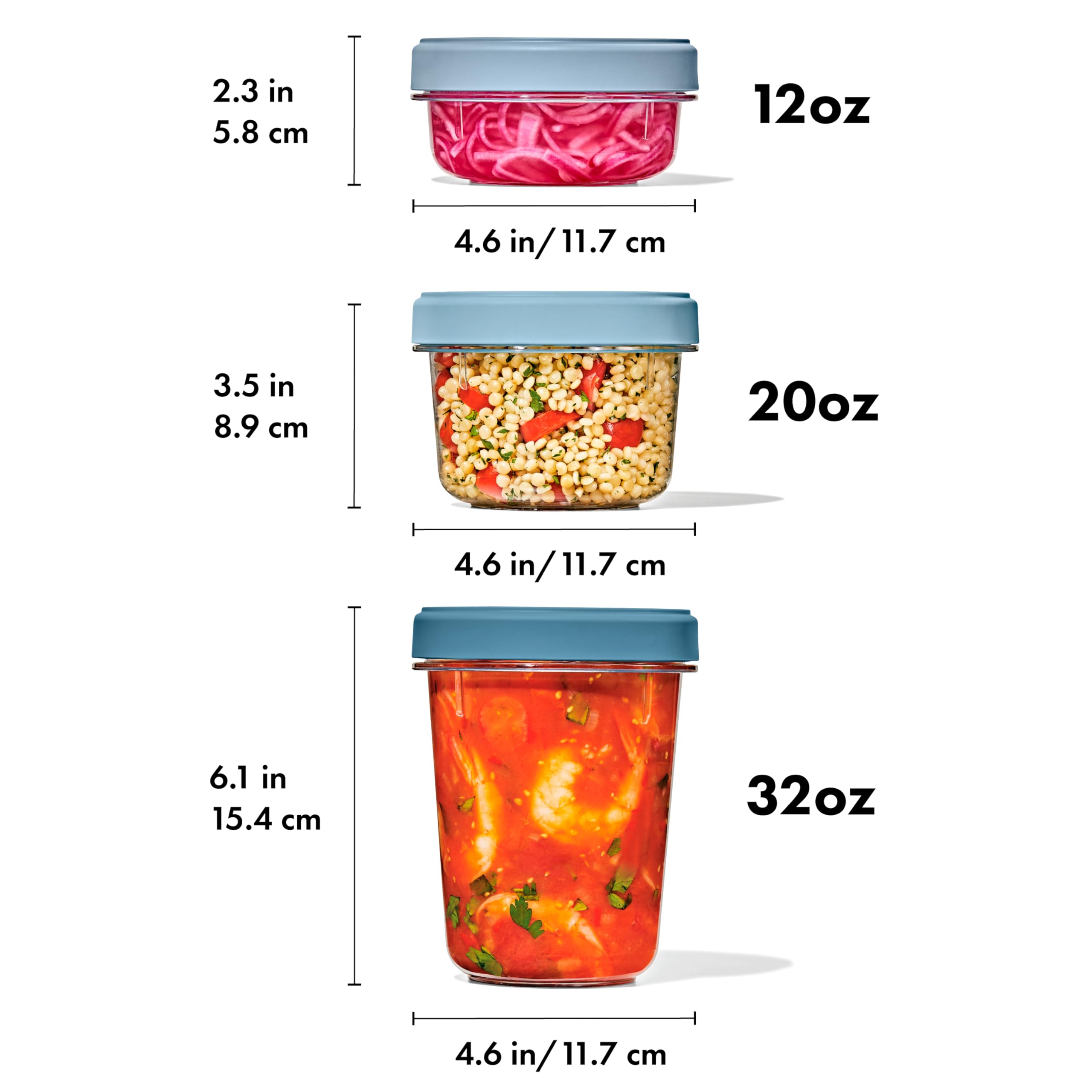 OXO containers on kitchen counter illustrating daily convenience