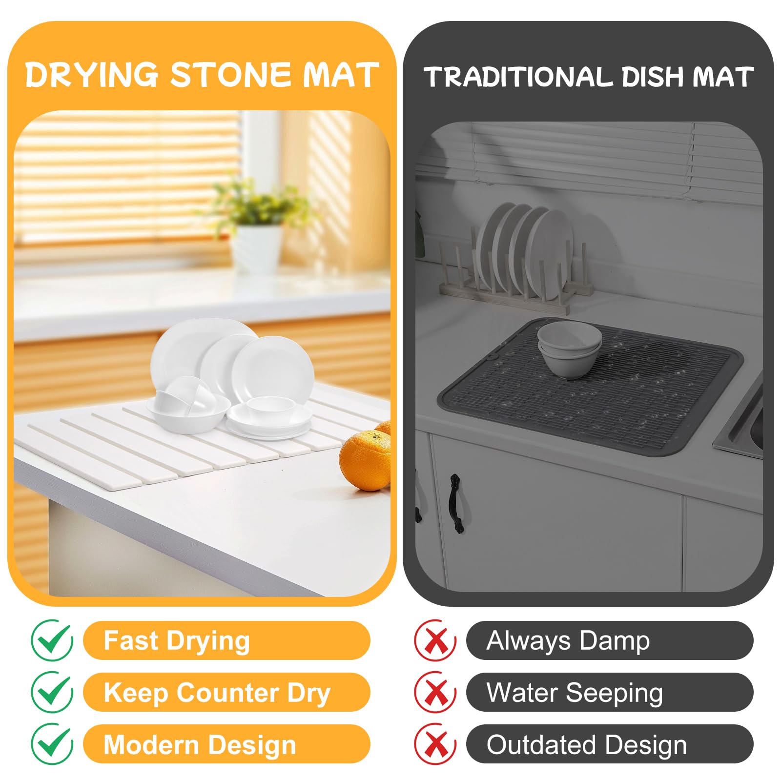 Oxydrily placed in bathroom protecting surfaces and reducing dampness