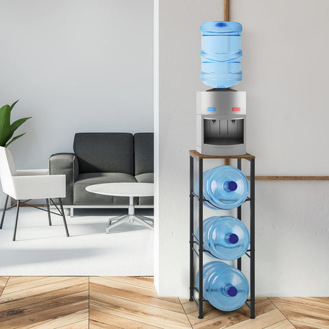 OYEAL water rack in kitchen demonstrating space-saving organization
