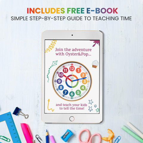 Oyster&Pop with activity e-book, printable lessons for mastery