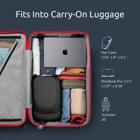 Ozueccr holding six caps neatly to protect shapes and prevent creasing