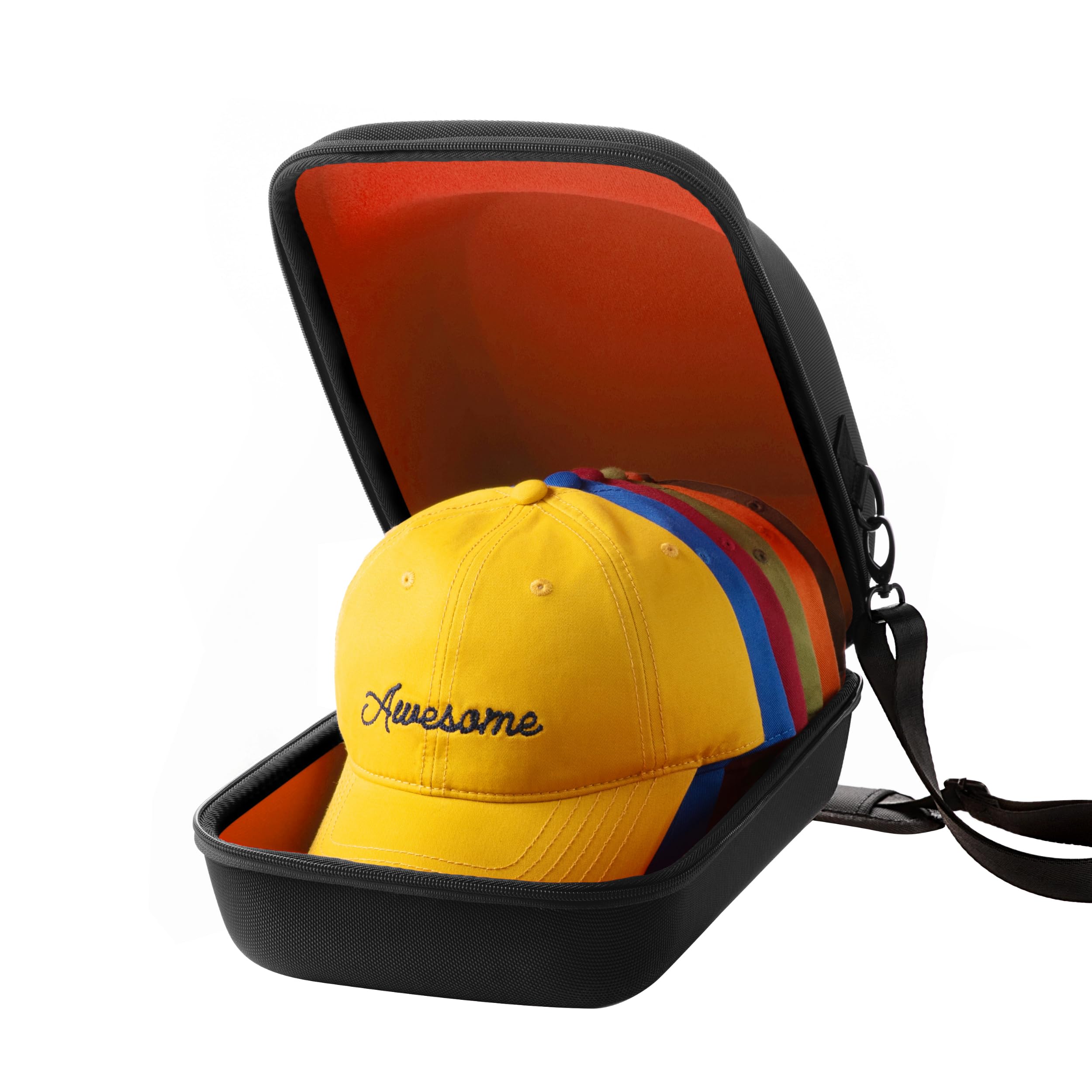 Ozueccr front view showing durable exterior and zipper closure for reliable protection