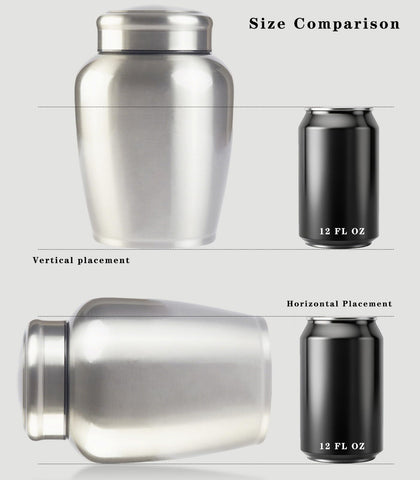 P.J homsv urn lid detail showing screw-top seal for secure airtight protection