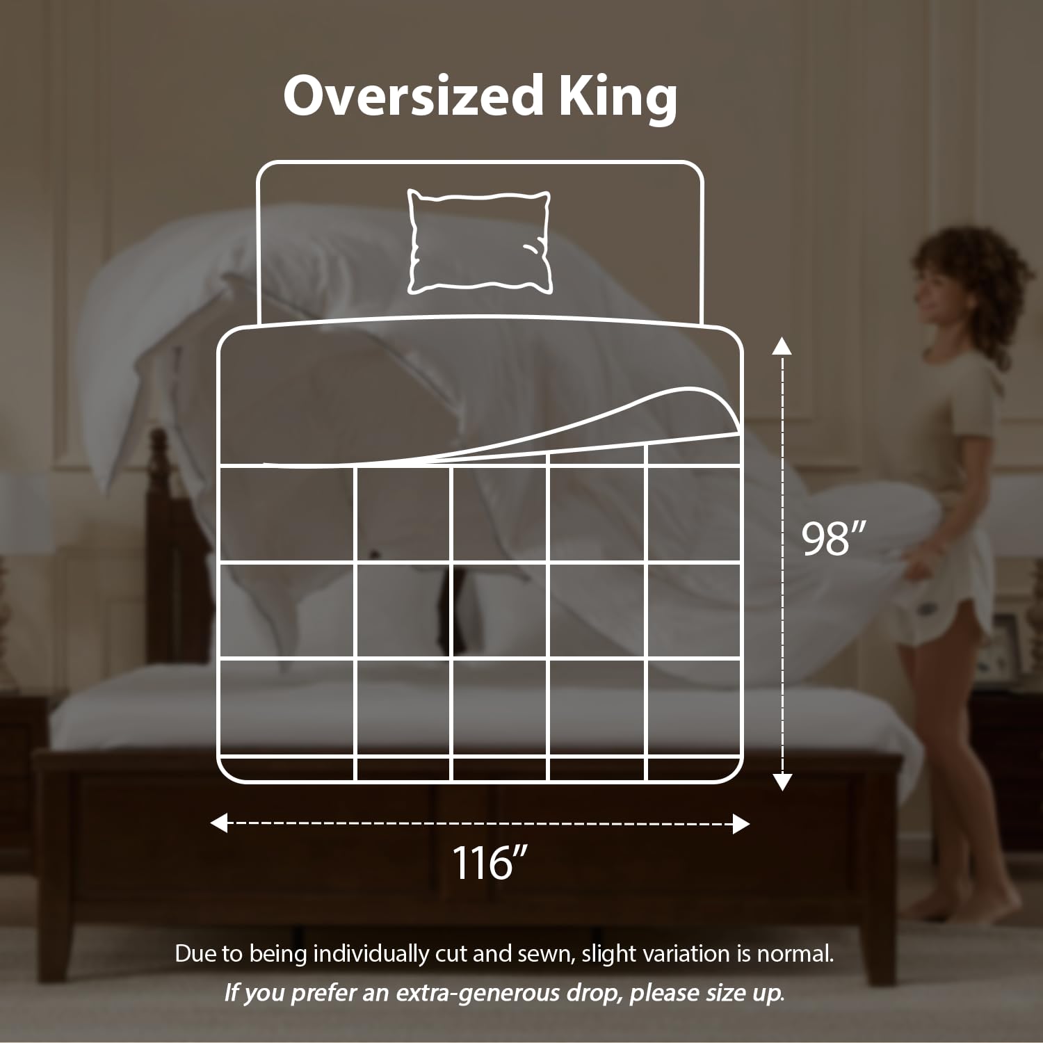 Pacific Coast luxury hotel-style bedroom setting conveying elevated sleep comfort
