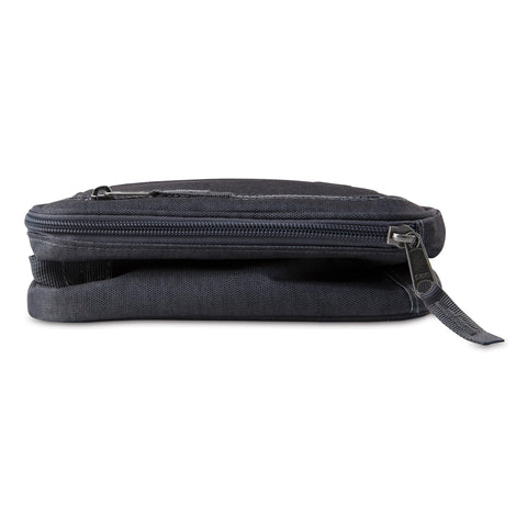 PackIt Freezable Classic buckle handle close-up demonstrating secure carry and easy grab-and-go