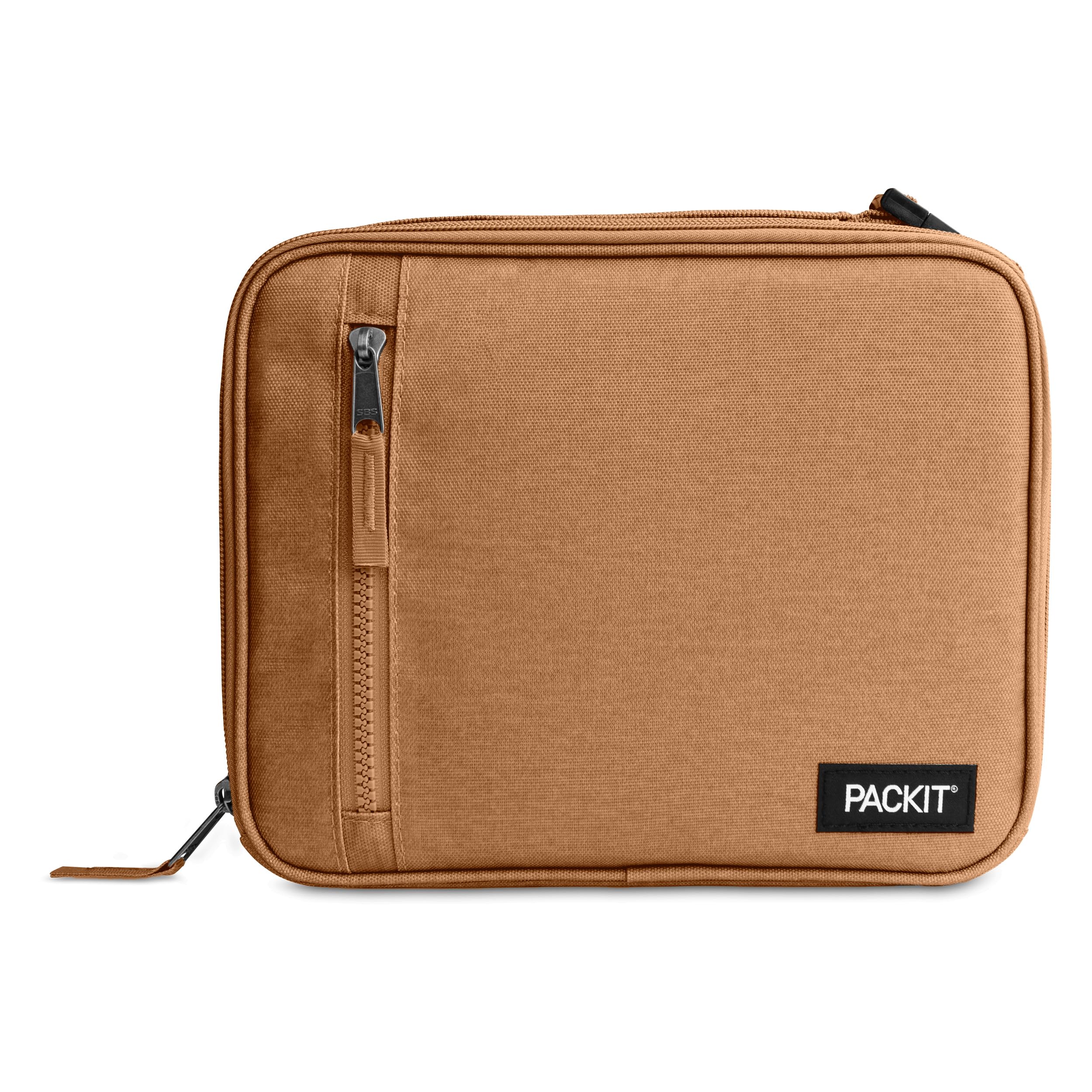 PackIt classic lunch box front closed almond showing compact design and cooling benefit
