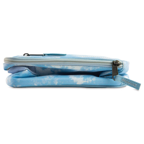 PackIt close-up of frozen gel wall Blue Sky illustrating built-in ice pack cooling