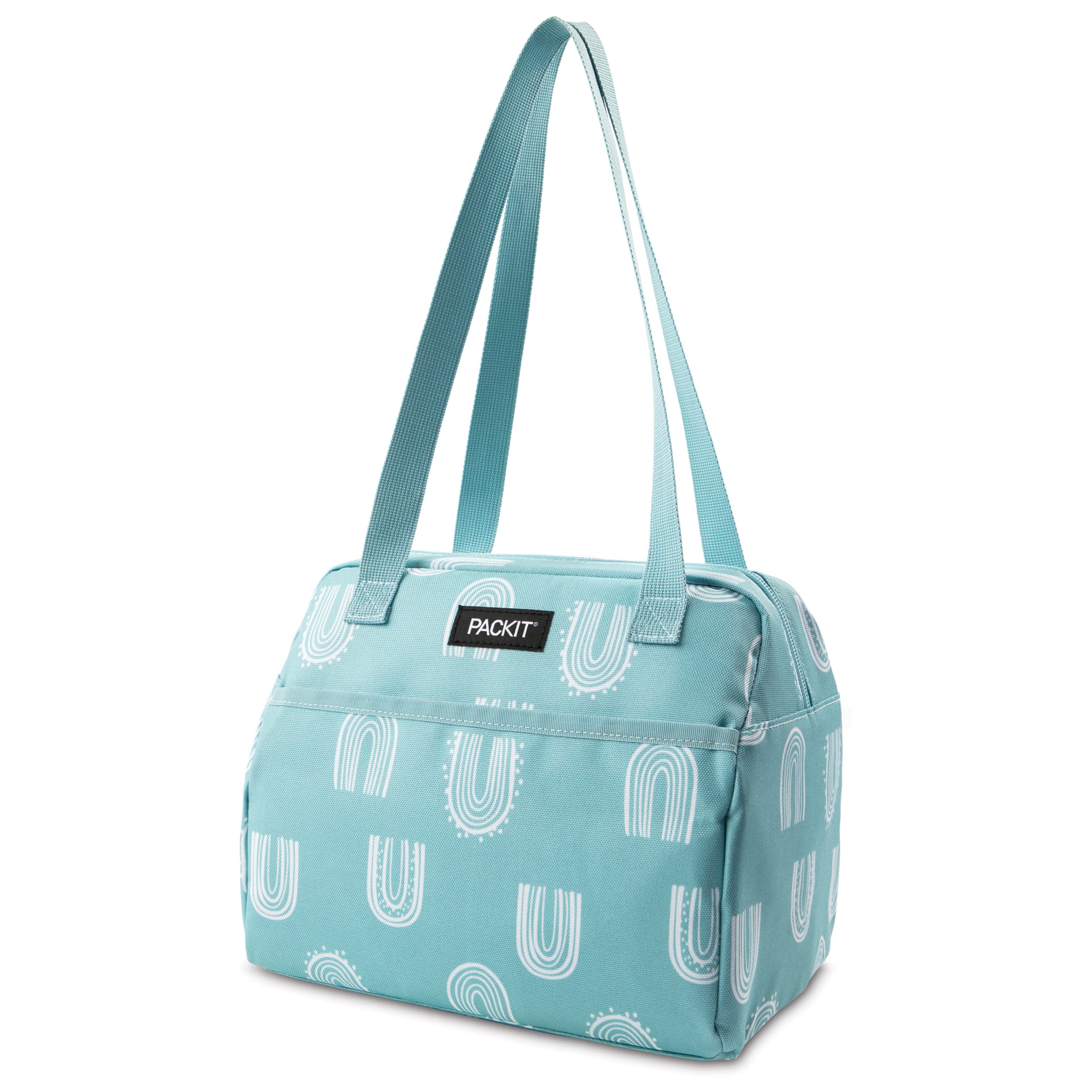 PackIt Hampton Desert Arch front view showing secure closure and compact carry