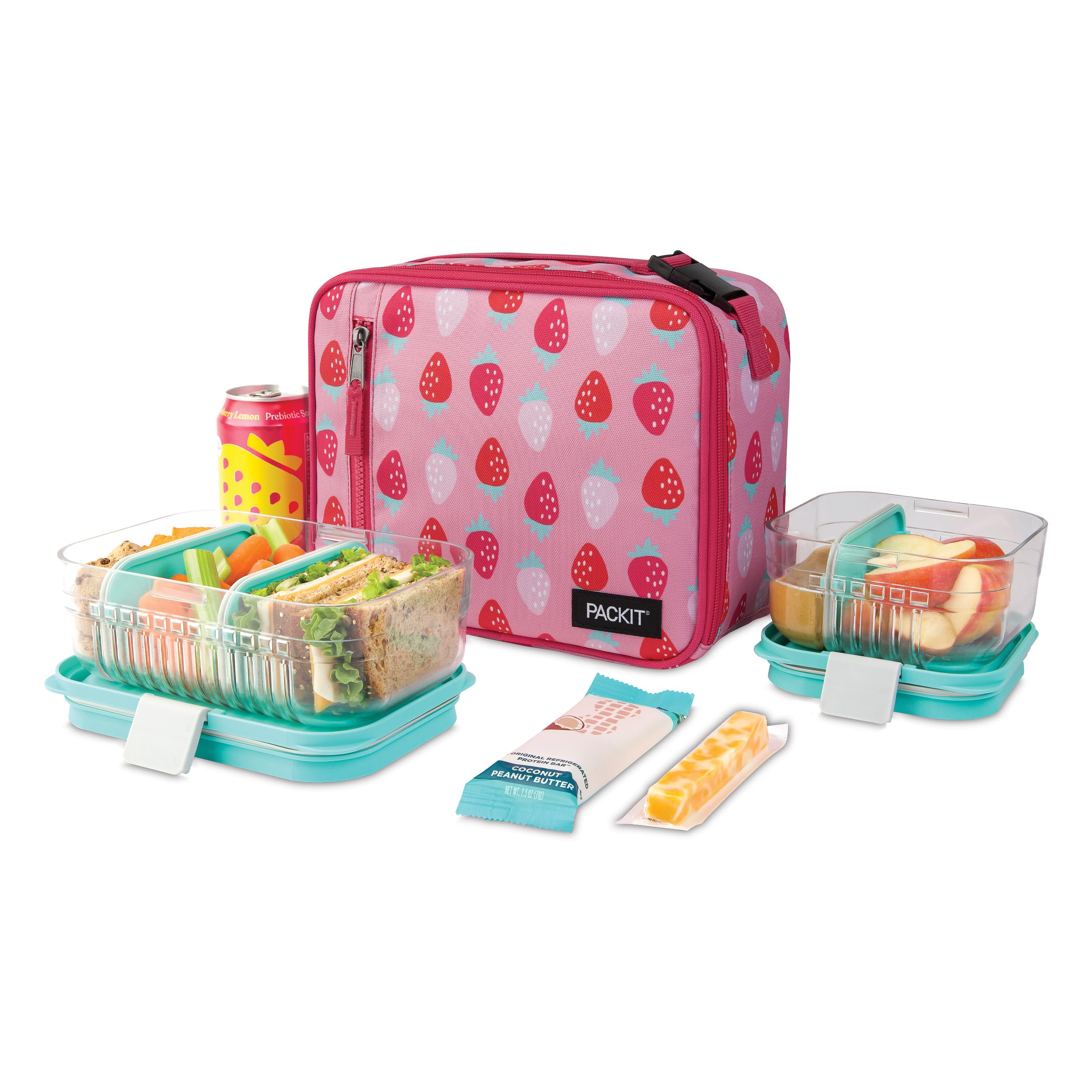 PackIt inside a backpack illustrating easy transport and space-saving benefit