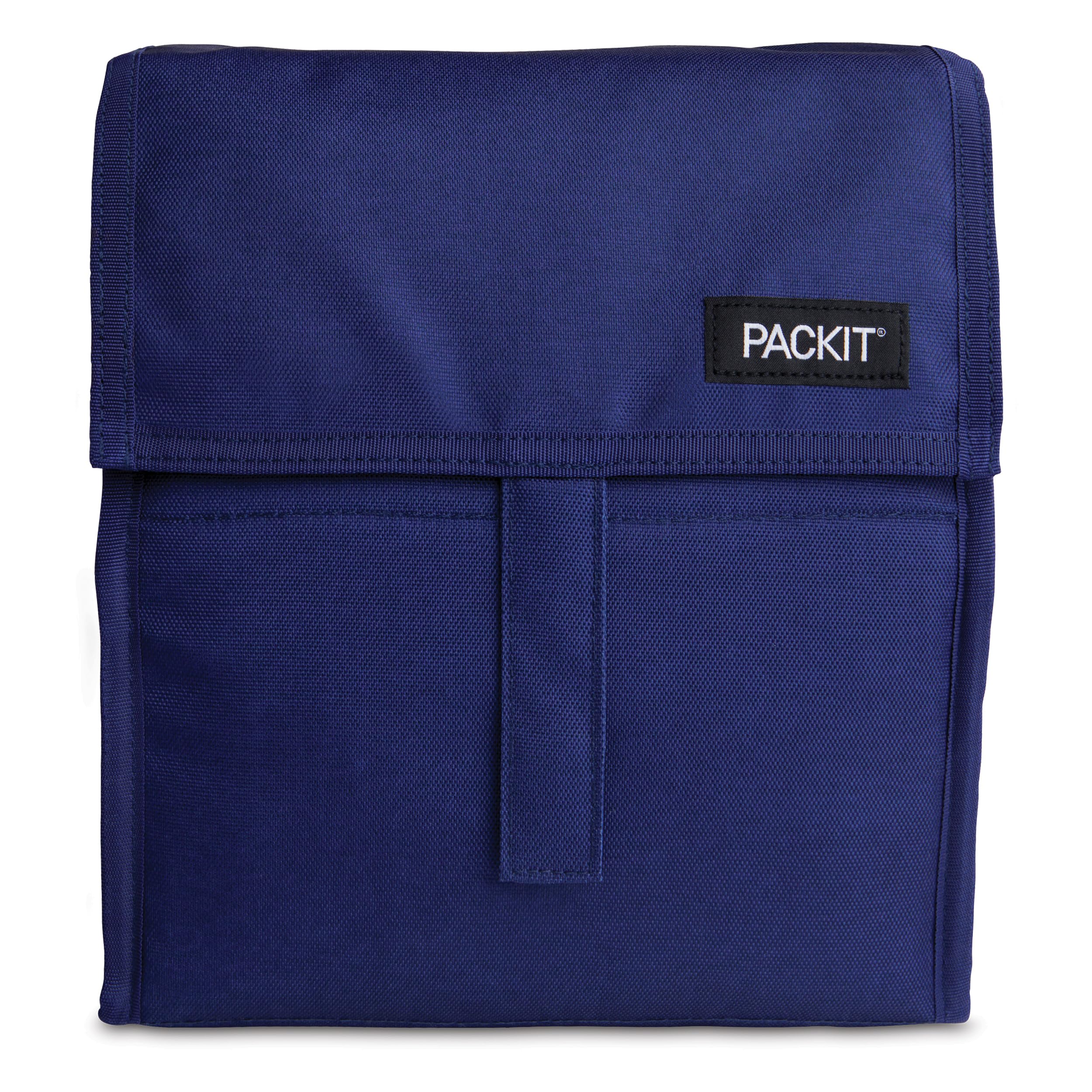 PackIt true blue front view showing insulated cooling benefits