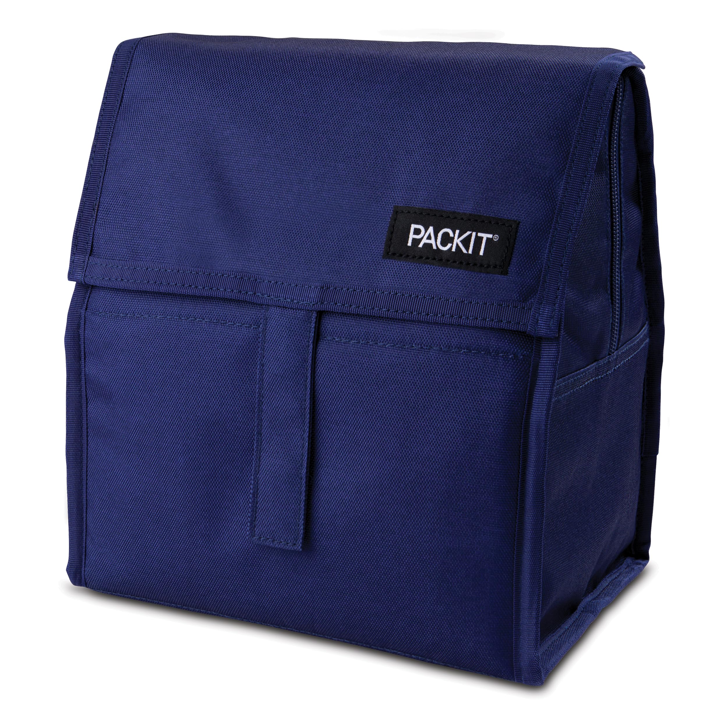 PackIt true blue open top packed for easy access and cooling