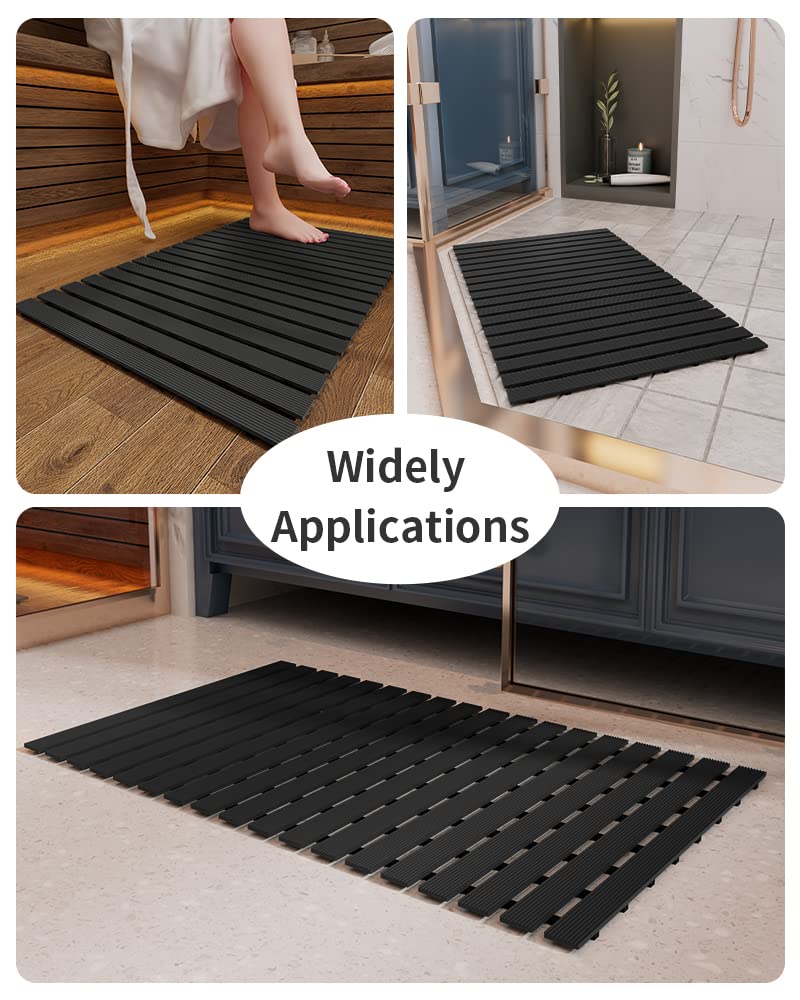 PADOOR at poolside illustrating outdoor durability and slip-resistant surface