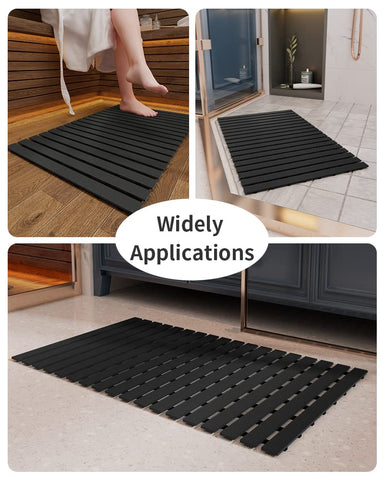 PADOOR at poolside illustrating outdoor durability and slip-resistant surface