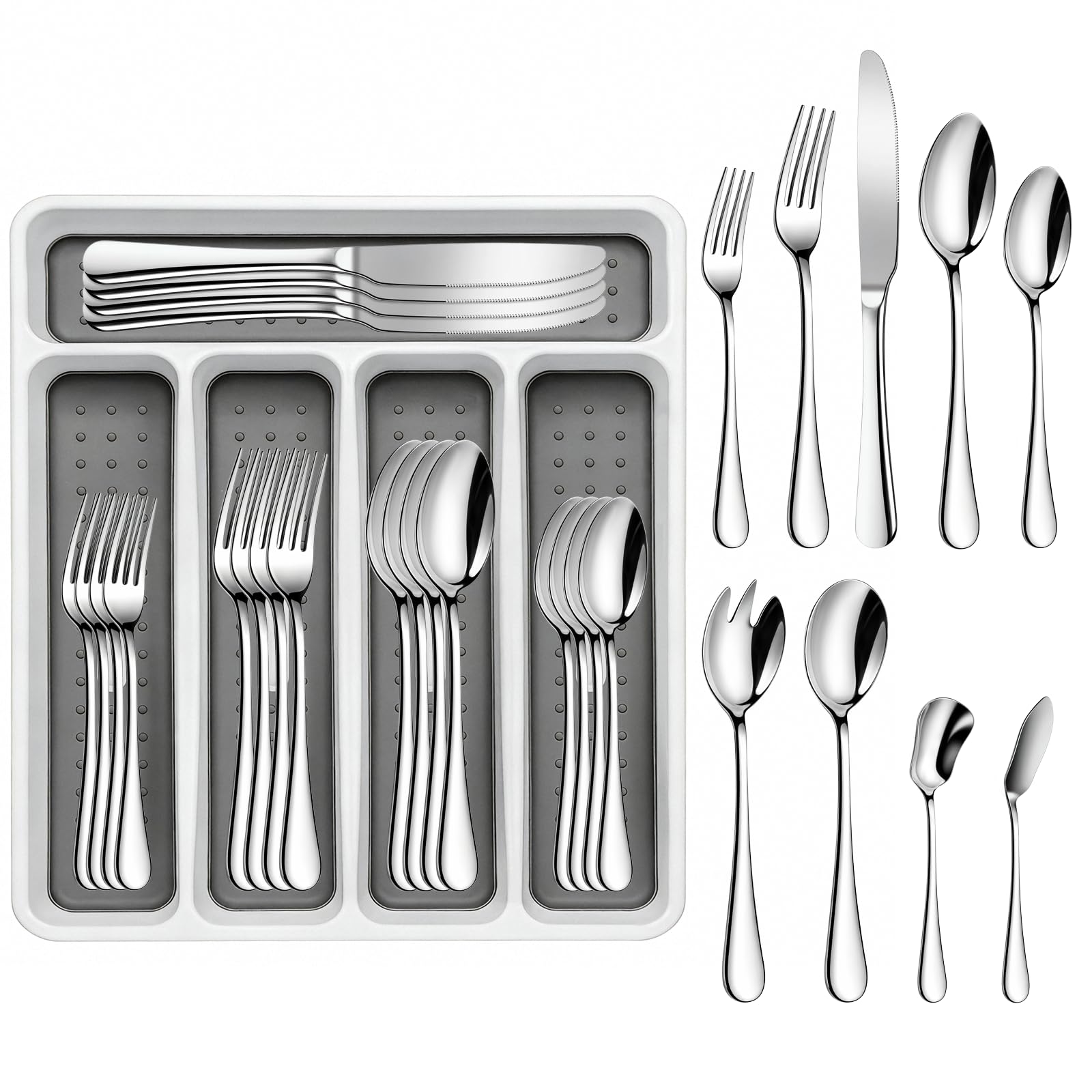 PAGWS front view of boxed 45-piece set showing organized contents and value