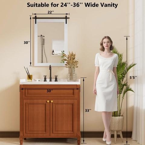 PAIHOME styled in a bathroom setting showing farmhouse aesthetic and design impact