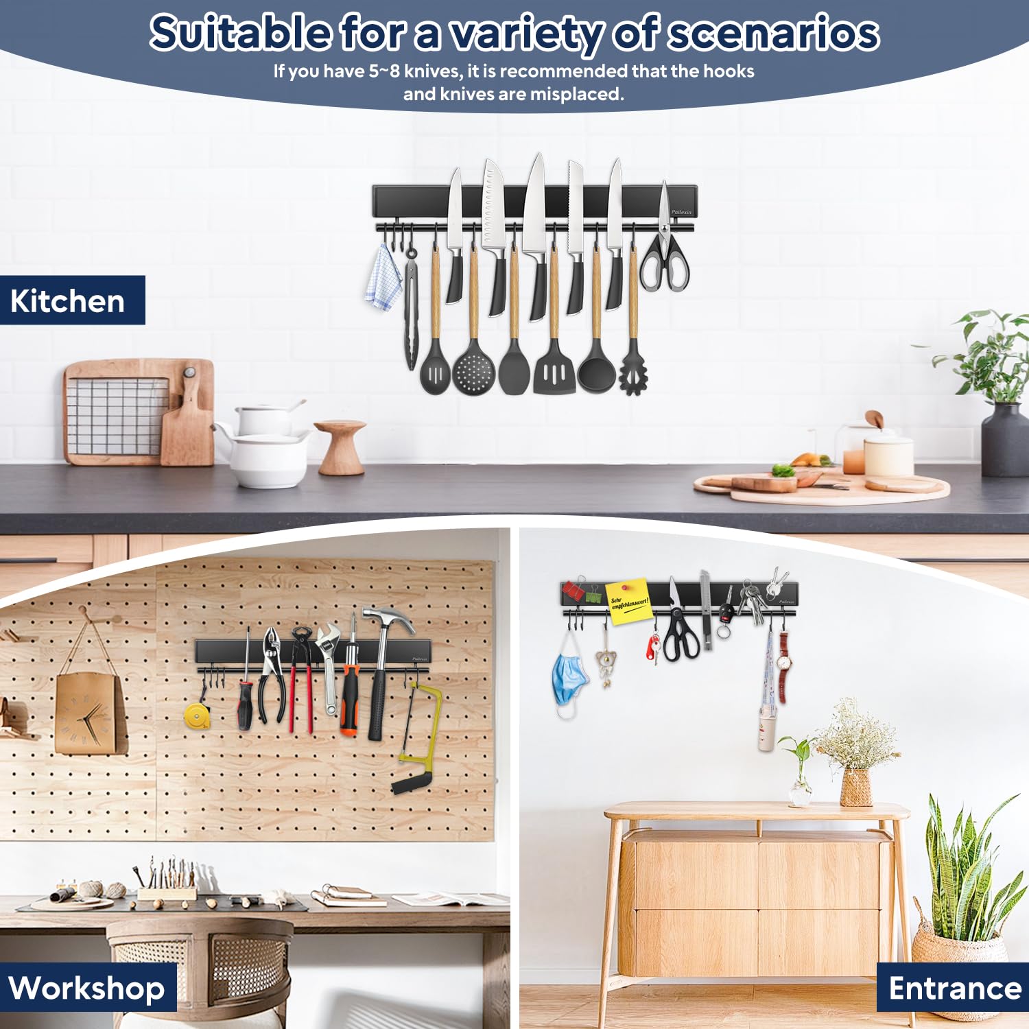 Pailexin lifestyle shot in kitchen, stylish clutter-free cooking space