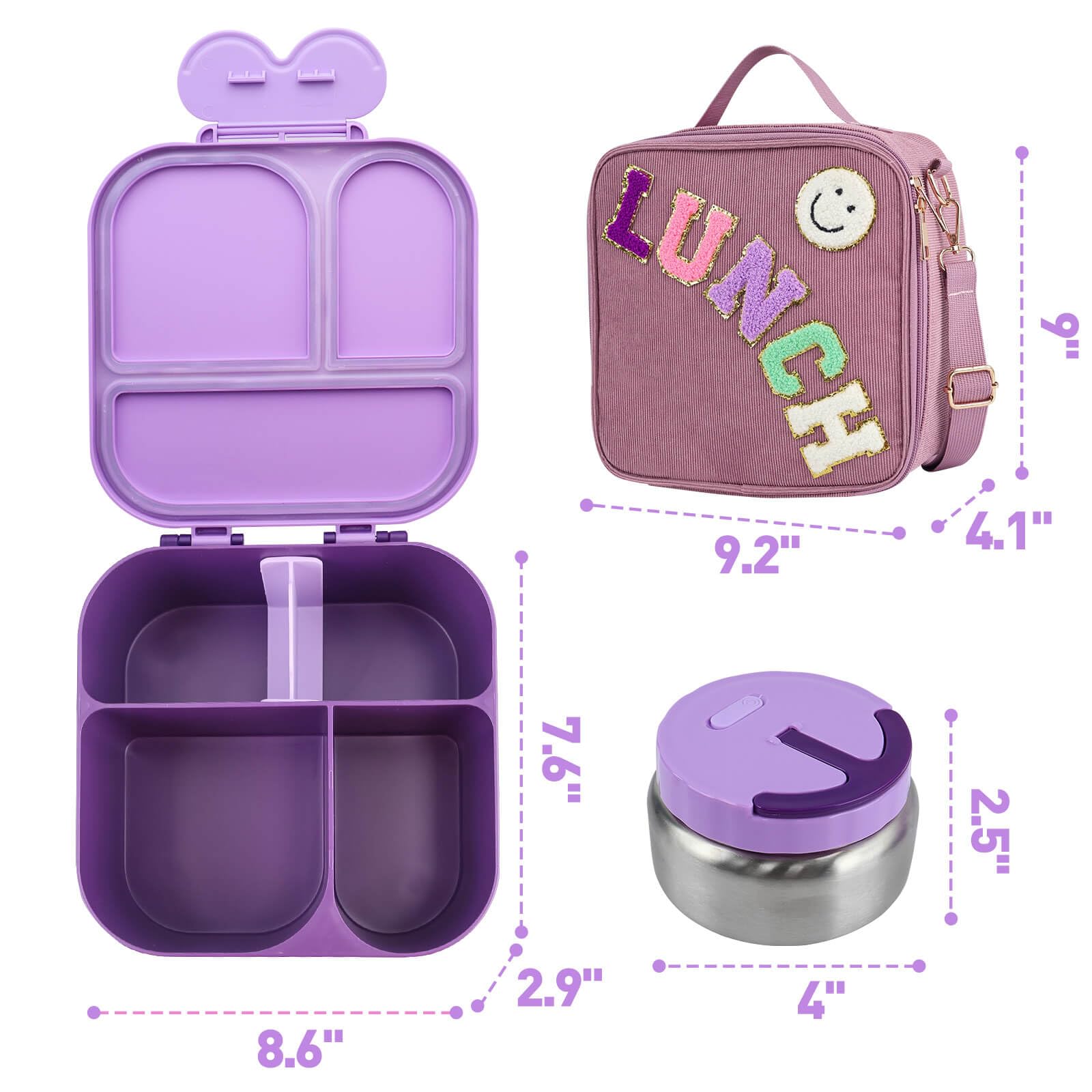 PainZieteg thermos inserted in bento box showing secure fit and stability benefit