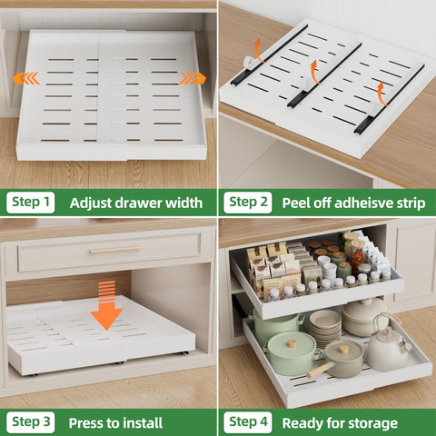 PAKETA nano adhesive pads and screws included for versatile mounting
