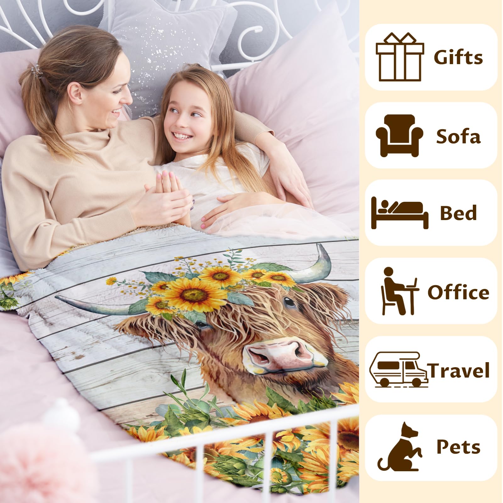 PAKKITOP blanket draped on sofa in use offering decorative comfort for living room