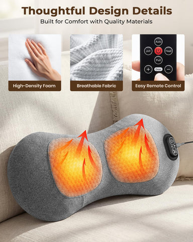 PakWizz lumbar pillow on office chair delivering comfortable daily support