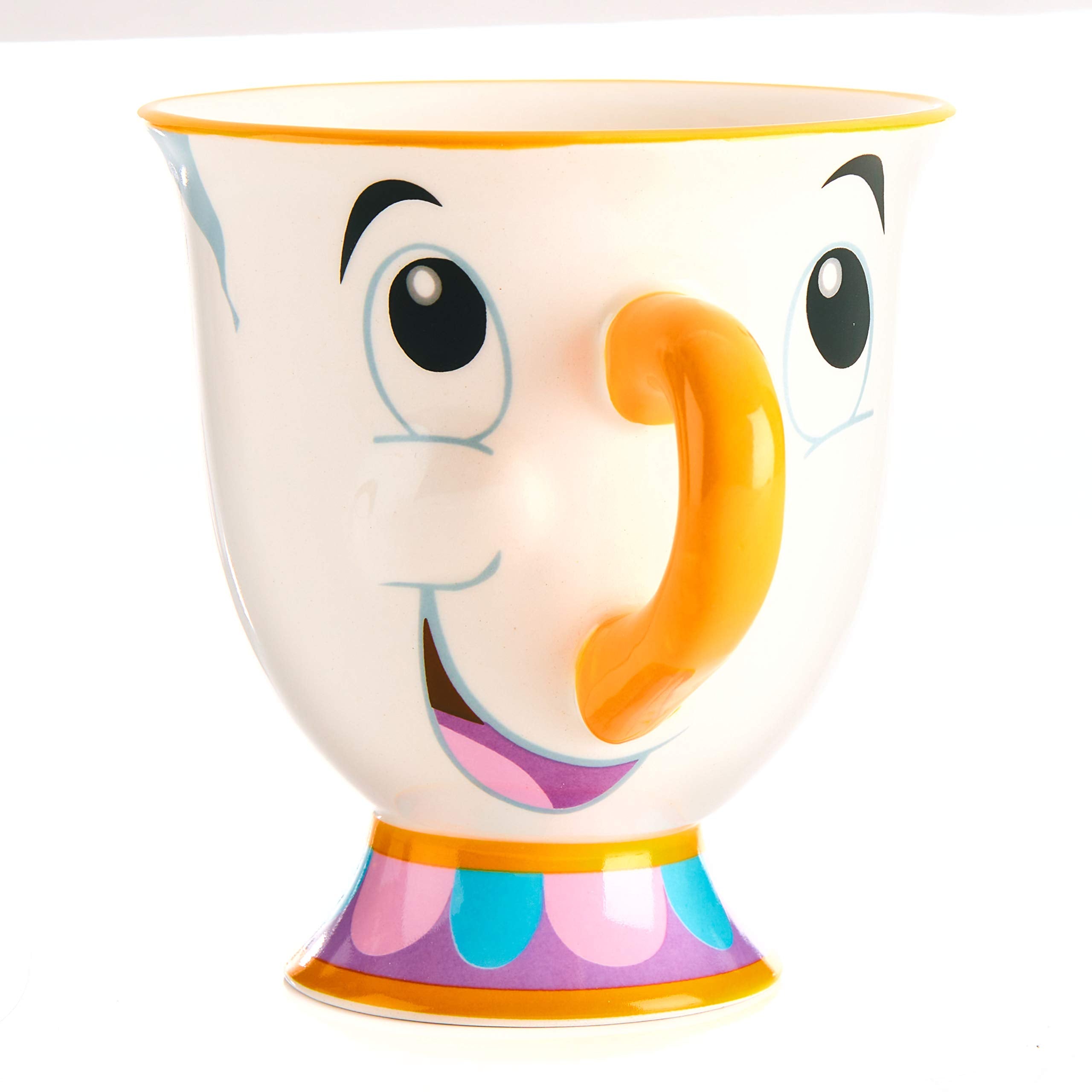 Paladone Chip mug front view showing character face and cheerful smile benefit collectability