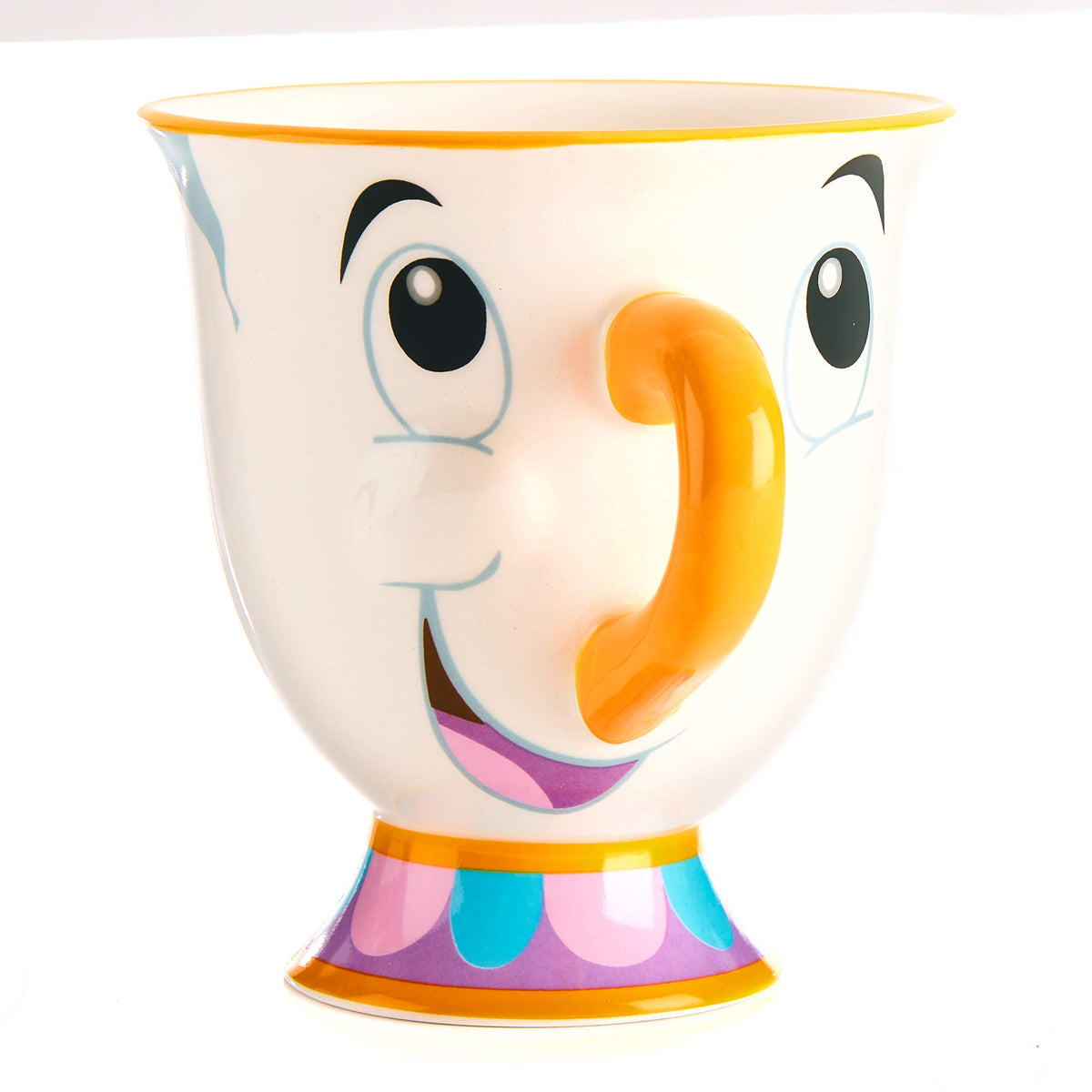 Paladone Chip mug front view showing character face and cheerful smile benefit collectability
