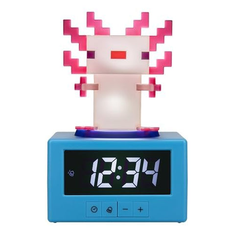 Paladone axolotl night light glowing when tapped offering soft comforting light