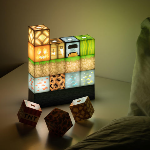 Paladone Creeper digital display detail showing readable time for quick bedside checks