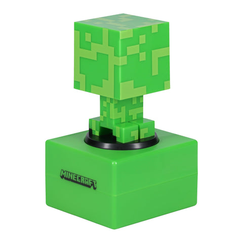 Paladone Creeper on bedside table styled as gaming-room decor