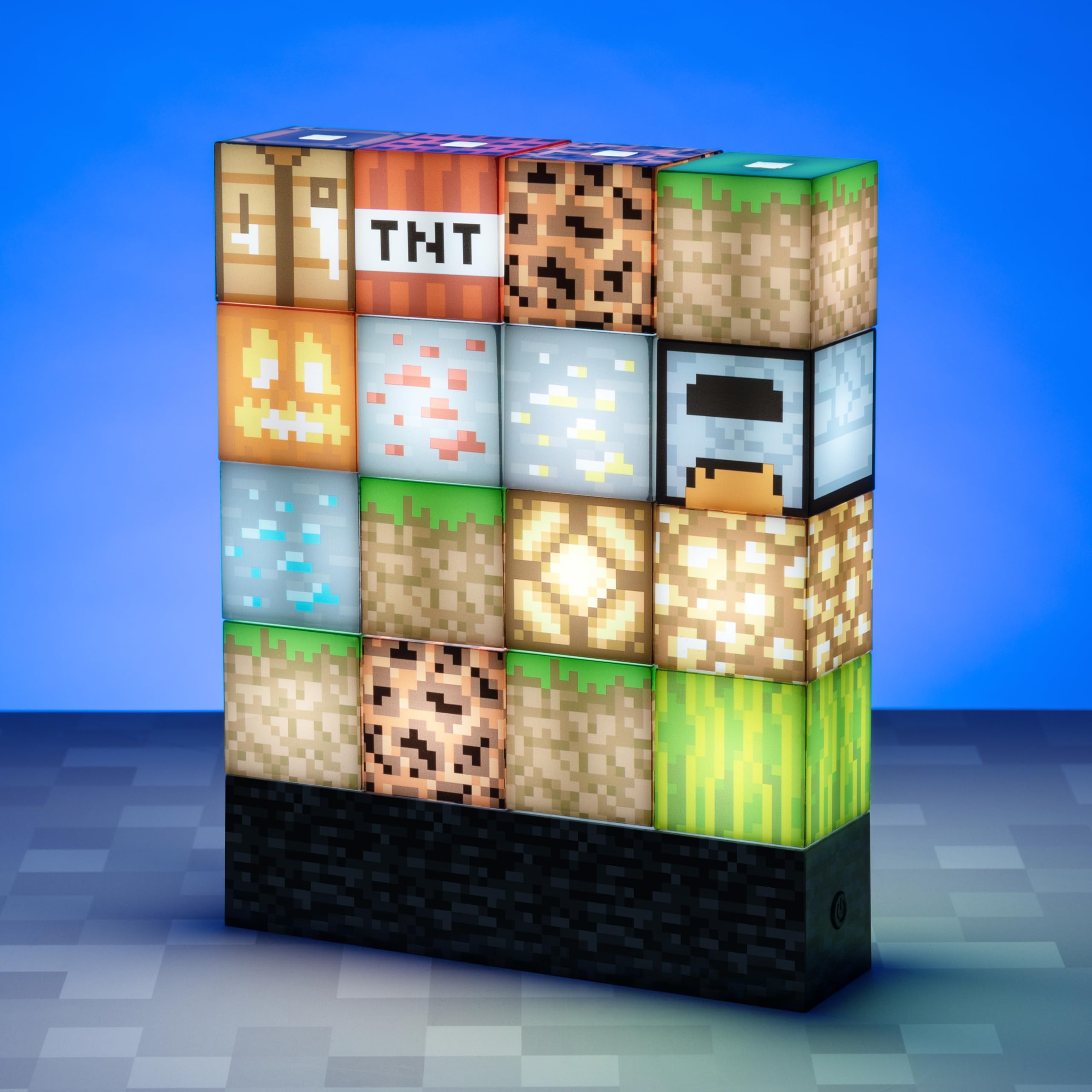 Paladone Creeper with USB cable connected highlighting continuous power convenience